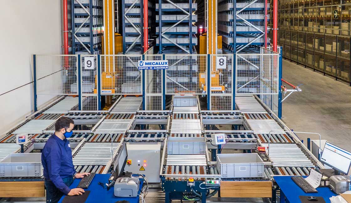 Automated warehouse systems tighten security in stock control