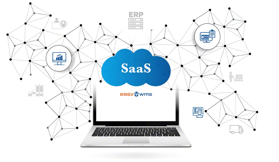 The SaaS model ensures total visibility of stock