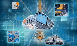 Cloud logistics uses cloud computing technology to optimize warehouse management