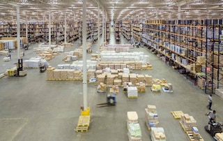 A company performs cross-docking in the warehouse