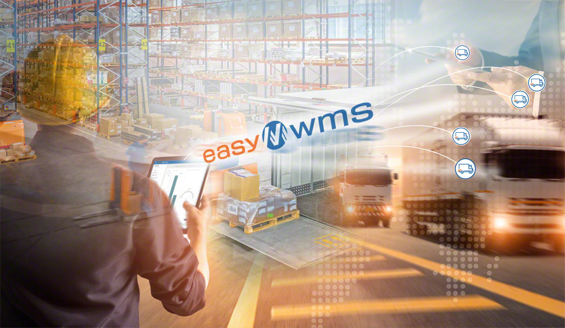 Easy WMS warehouse management software optimises the different outbound logistics stages