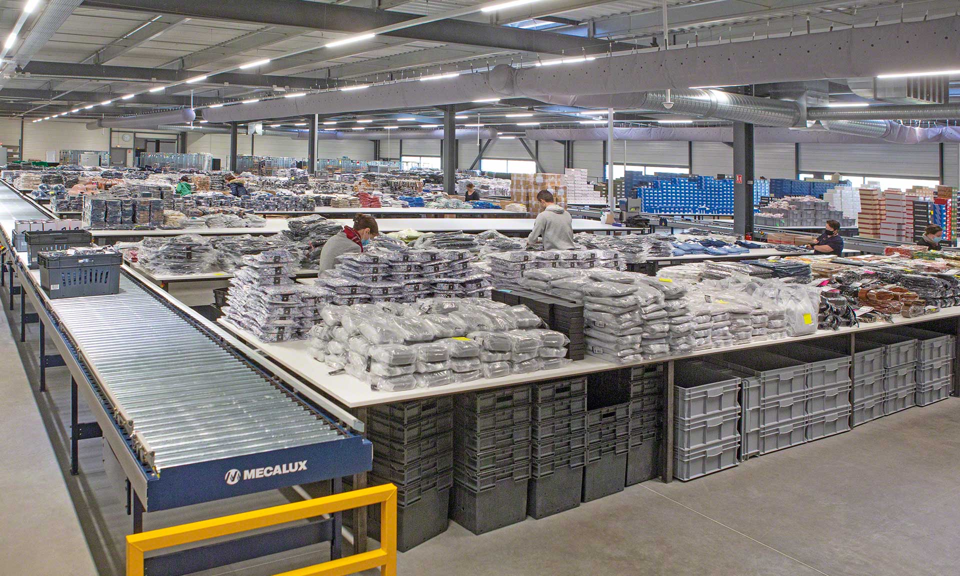 The main operation in an ecommerce warehouse is order picking