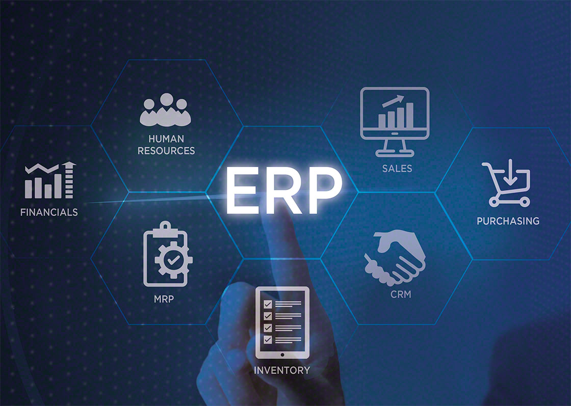 ERP is an updated, more comprehensive version of traditional MRP systems