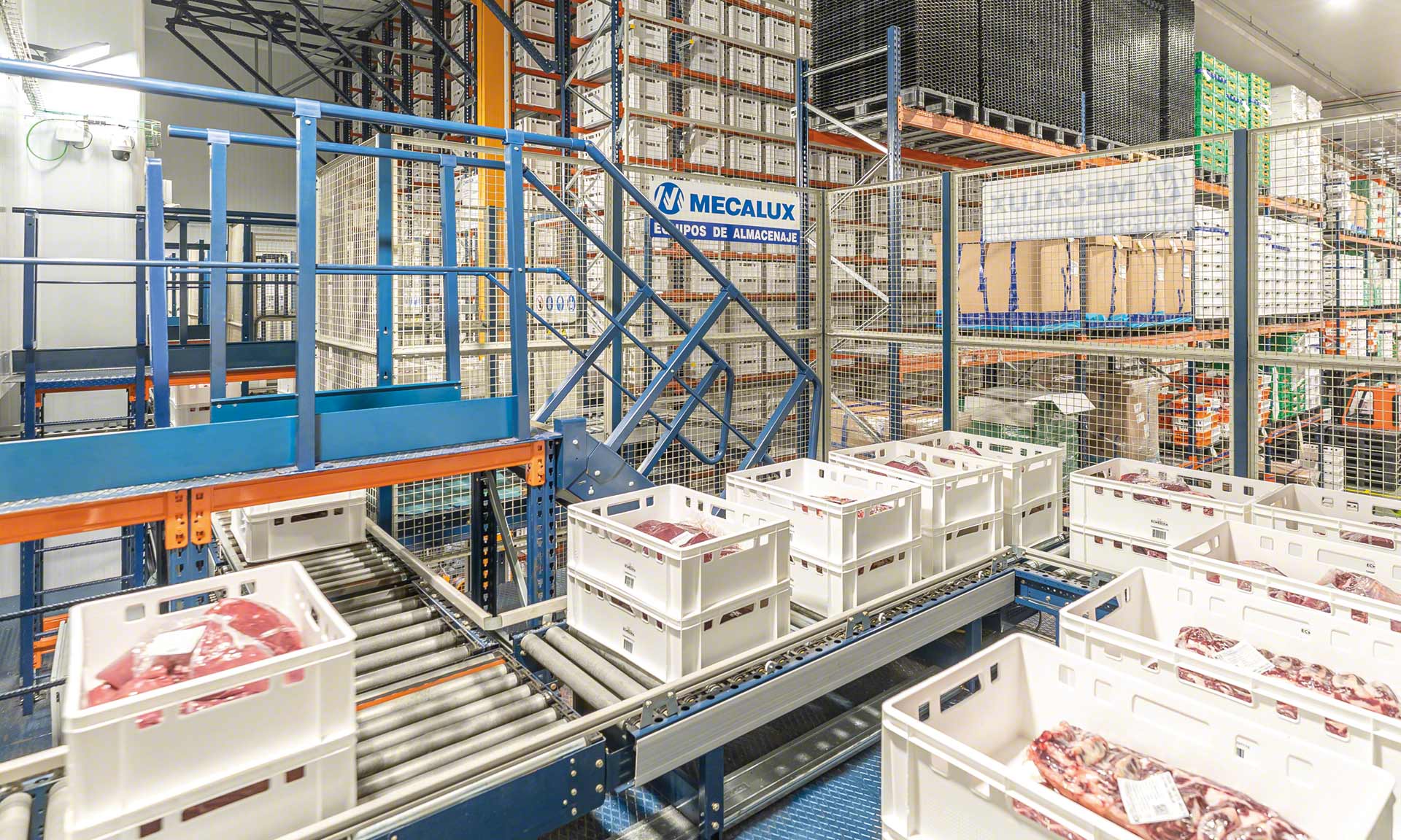 Food warehouse automation ensures improved energy management and tight stock control