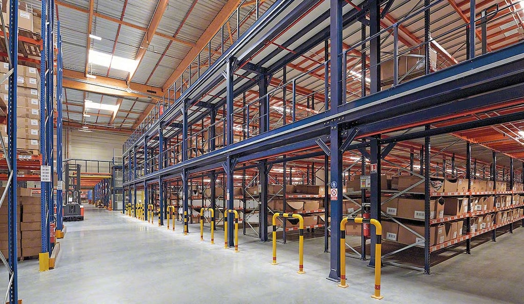 The Rossignol Group employed simulation in its warehouse in Saint-Étienne-de-Saint-Geoirs (France)