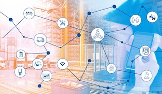 The logistics chain ensures that a product is correctly shipped to the end customer The logistics chain ensures that a product is correctly shipped to the end customer