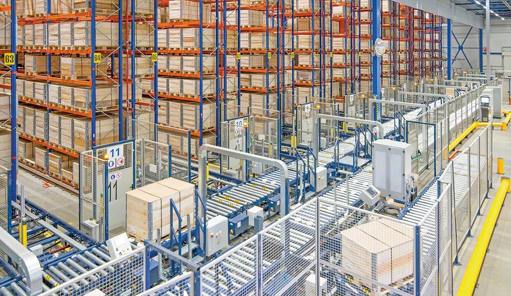 IKEA has streamlined its warehousing logistics processes using automated systems