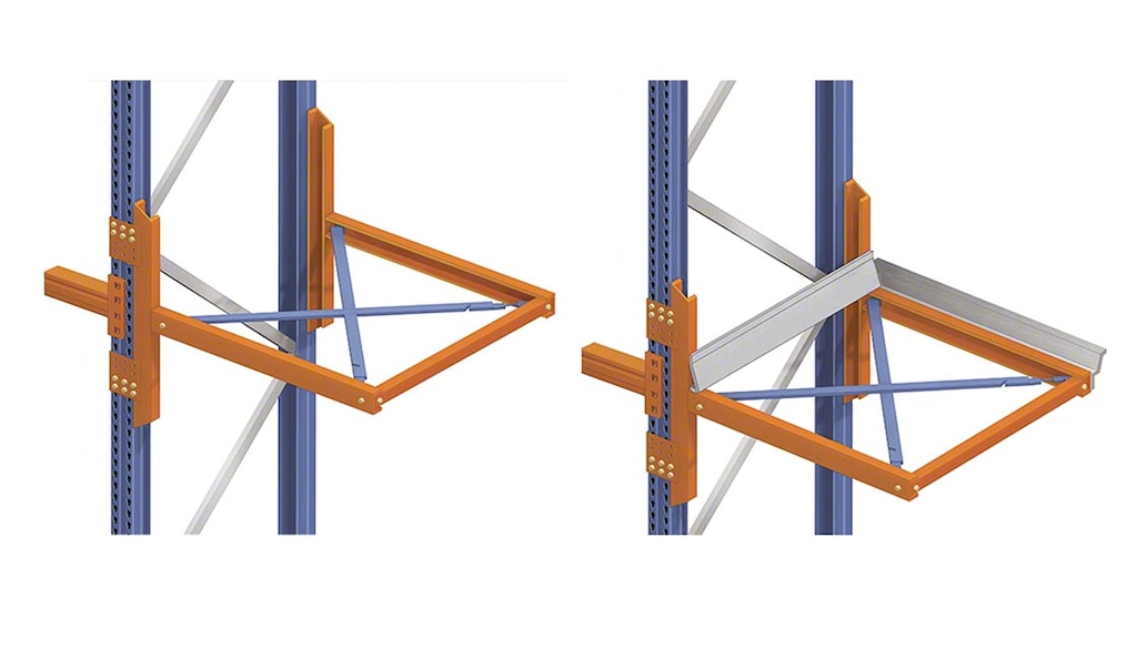 There are two types of P&D stations: with or without pallet centralisers