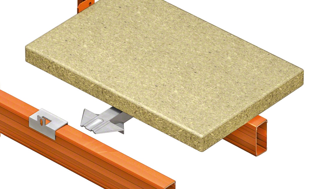 Chipboard Racking Pallet racking components and parts names - Mecalux.com