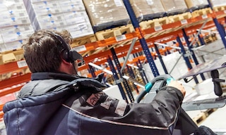 Pick by voice is a semi-automated order preparation method Pick by voice is a semi-automated order preparation method
