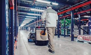 Pick tunnels consist of an aisle set up on the lower level of the racks to enable picking from pallets Pick tunnels consist of an aisle set up on the lower level of the racks to enable picking from pallets