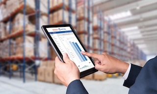 Procurement software is complemented with a warehouse management system to achieve total control over inventory