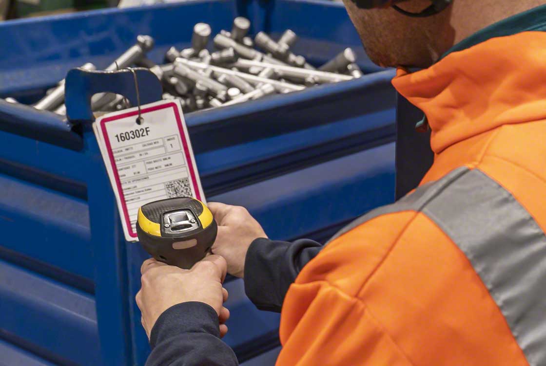 A communication system such as QR codes is ideal for guaranteeing an installation’s internal traceability