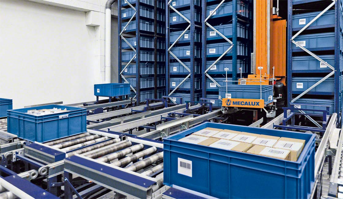 AS/RS for boxes are an ideal solution for automating a retail warehouse