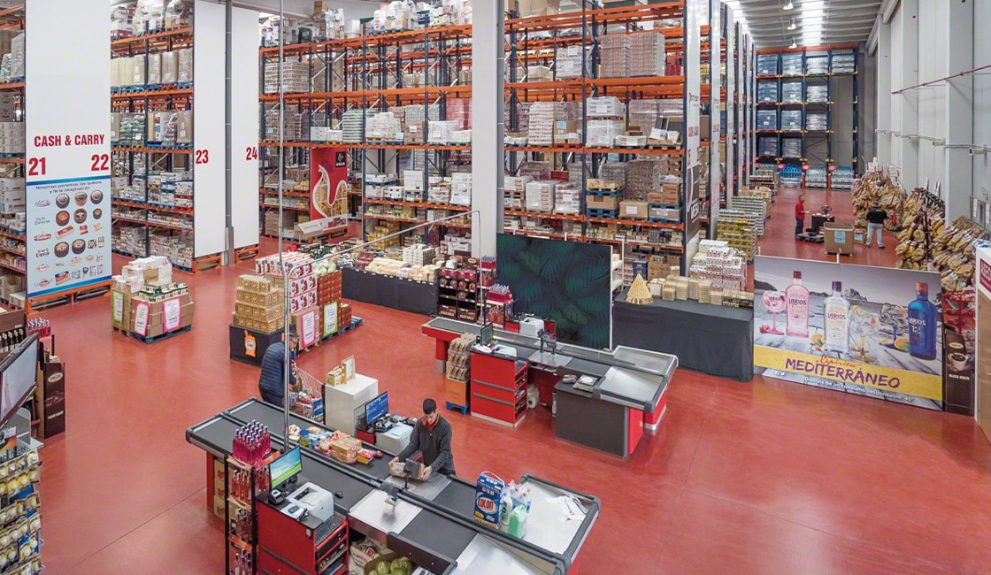 Store Fulfillment is designed to control inventory in the warehouse and physical stores