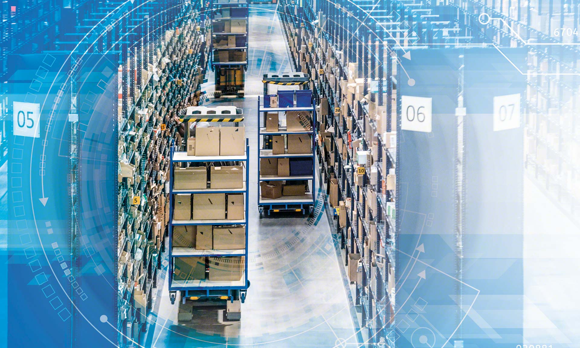 Task interleaving is the logistics process of combining tasks on a single warehouse run