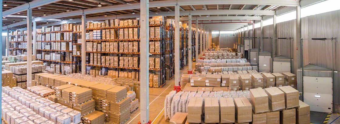 Transit warehouses have a docking area for streamlining goods loading and unloading