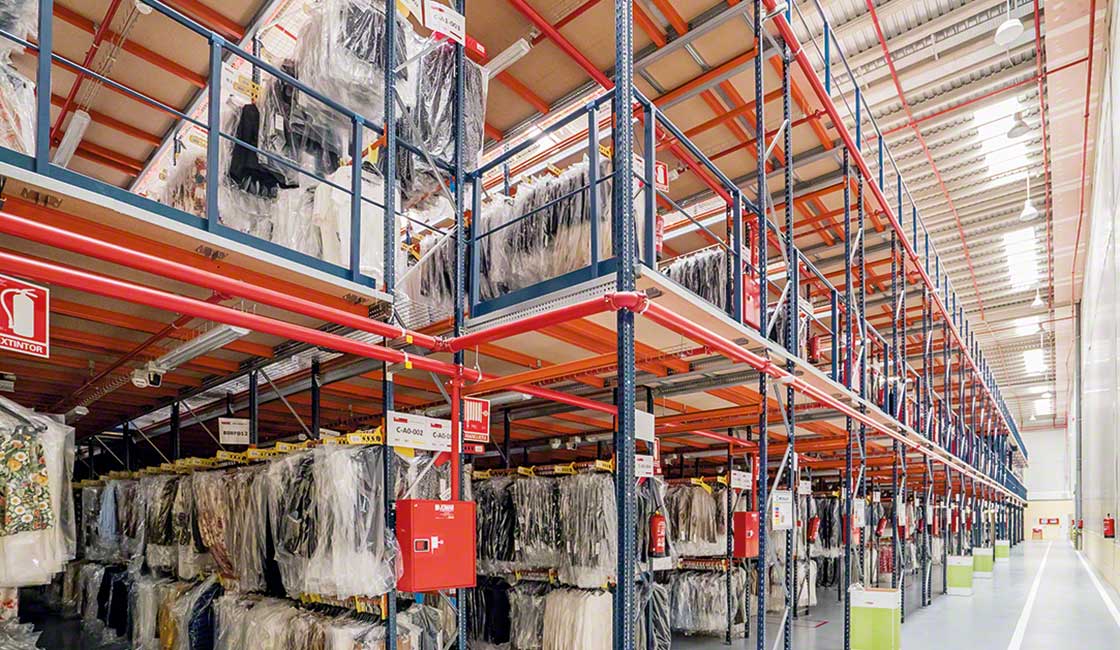 Clothing rack warehouse new arrivals