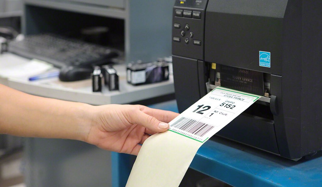 WMS software digitises the labelling process