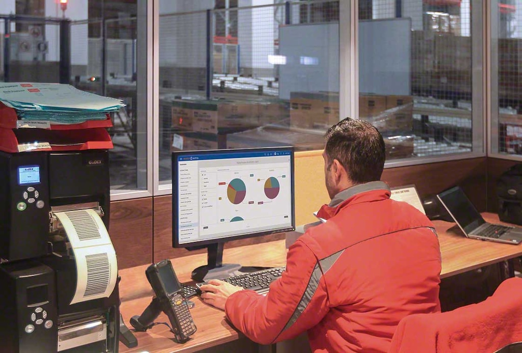 Warehouse managers need to have a data analysis tool to check the status of the facility and make improvements