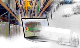 Warehouse simulation software