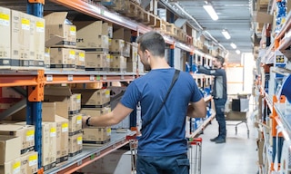 Zone picking consists of dividing up the warehouse into into different areas according to multiple criteria Zone picking consists of dividing up the warehouse into into different areas according to multiple criteria