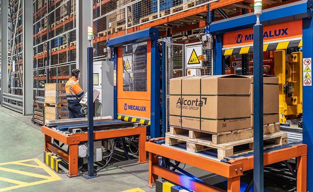 Alcorta Forging Group's automated warehouse for car parts