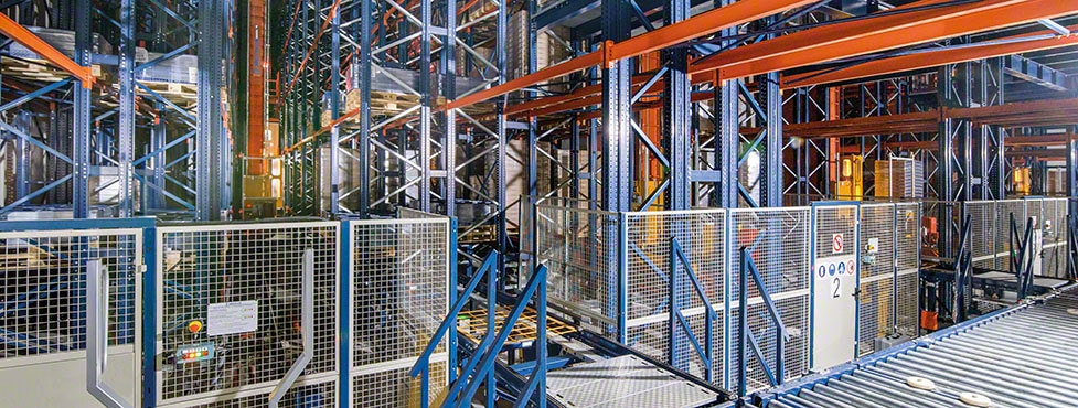 Lantmännen Unibake's automated clad-rack warehouse in Poland