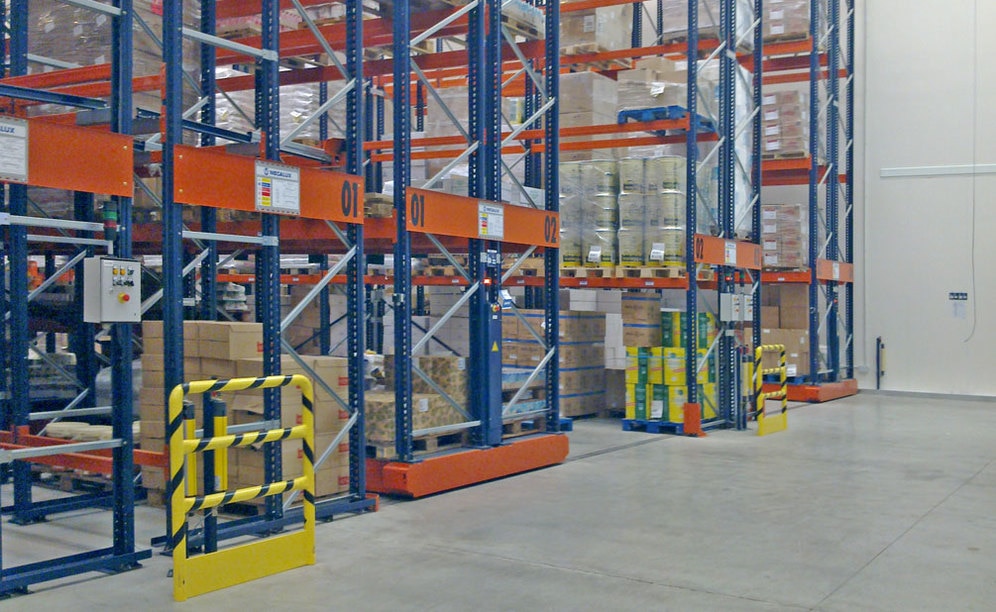 Double the storage capacity and reduce costs using mobile racking
