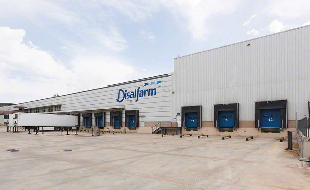 Warehouse improvements were implemented in phases to not hinder workflows at Disalfarm