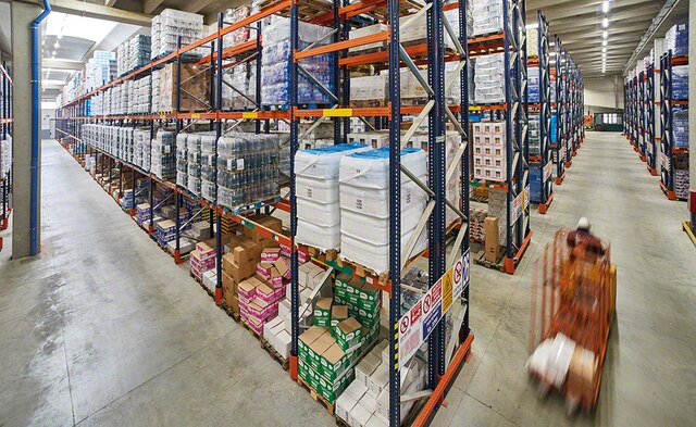 Mecalux has supplied 8 m high pallet racking