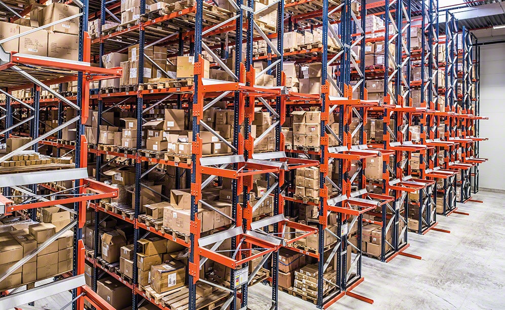 Mecalux has installed pallet racking with a storage capacity for more than 19,600 pallets