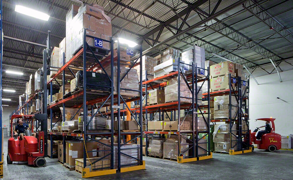 The Interworld Freight logistics warehouse in the United States
