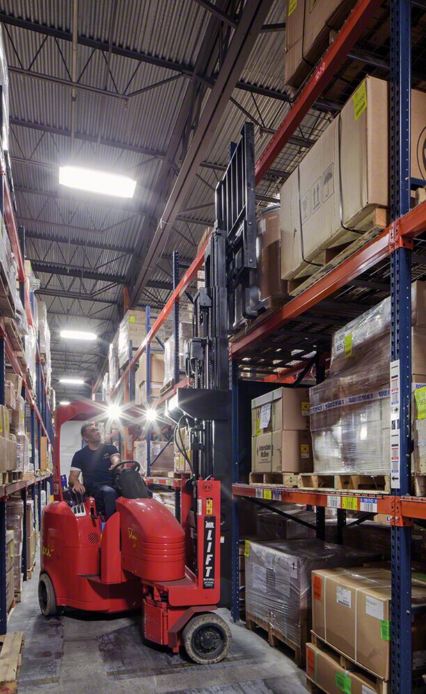 Interworld Freight’s pallet rack warehouse