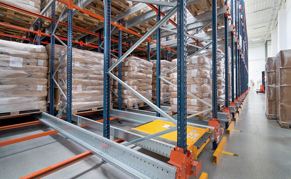 Eggs Product’s main warehouse has been equipped with the Pallet Shuttle system
