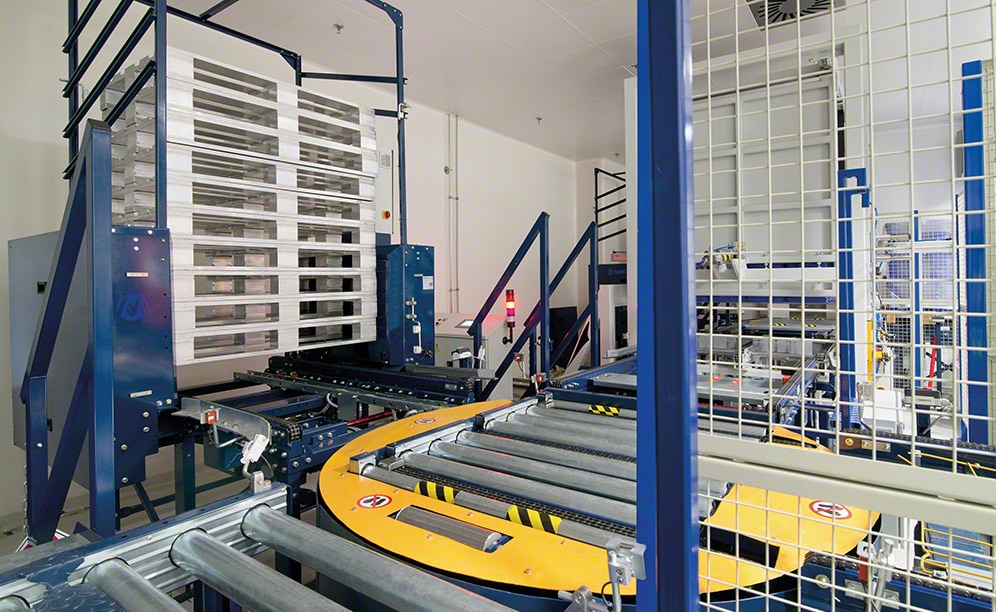 The upper floor is where Novartis packages products The upper floor is where Novartis packages products