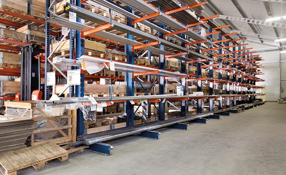 How MetalERG warehouses metal profiles in its manufacturing warehouse in Poland