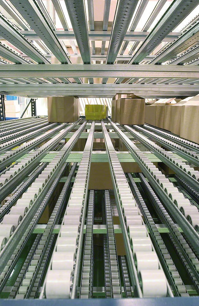 Carton live storage