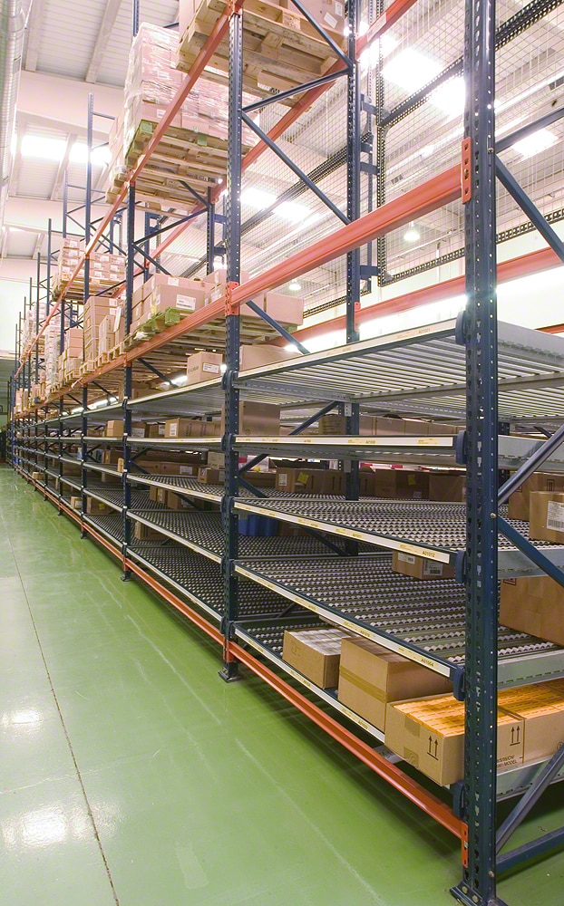 Carton live storage