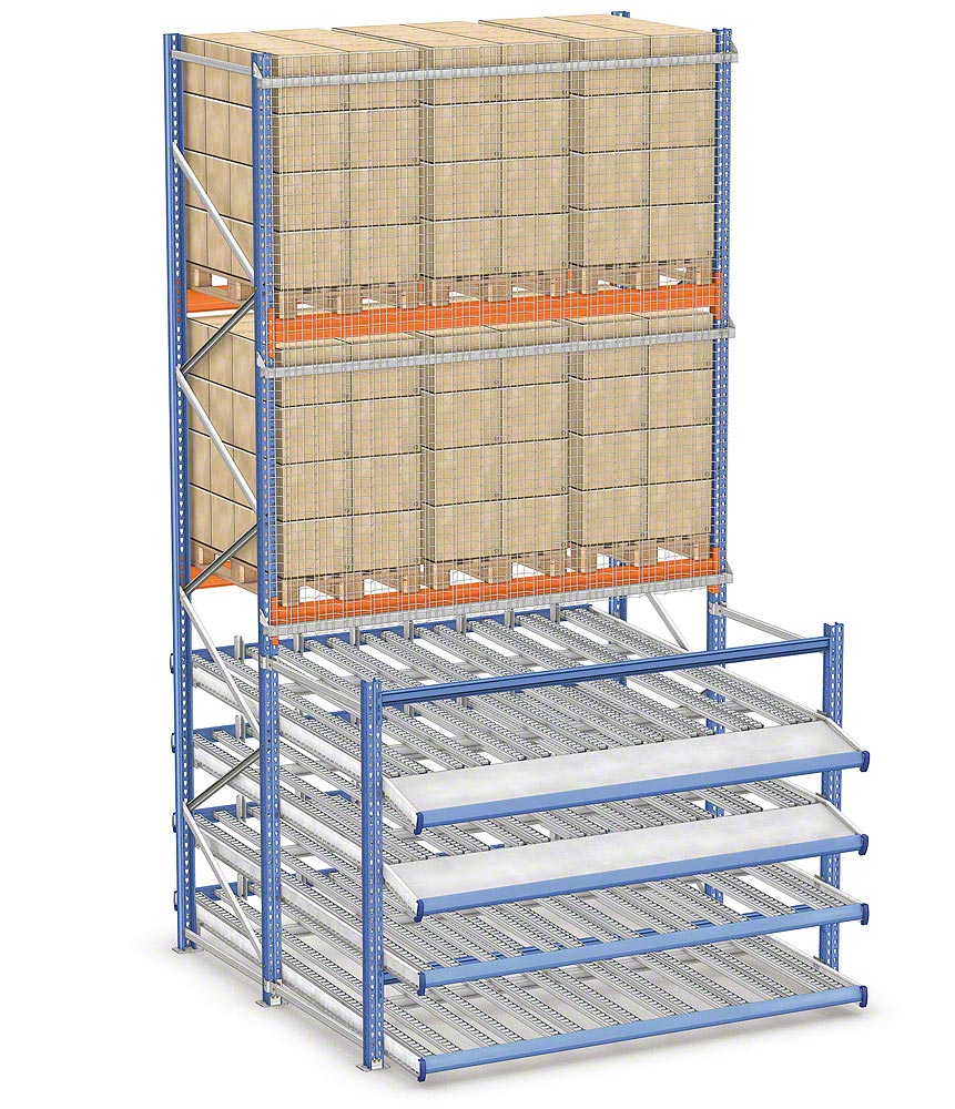 Carton live storage