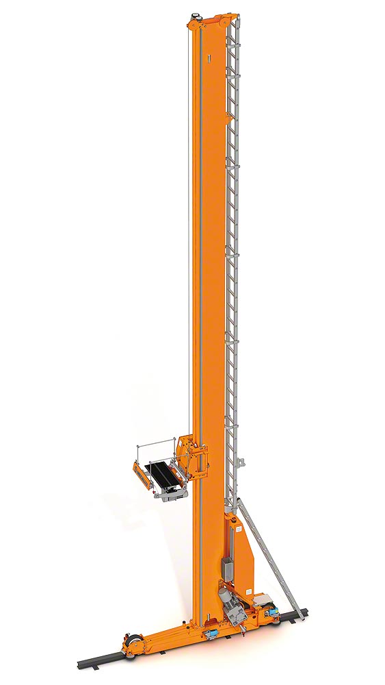 Stacker cranes for boxes