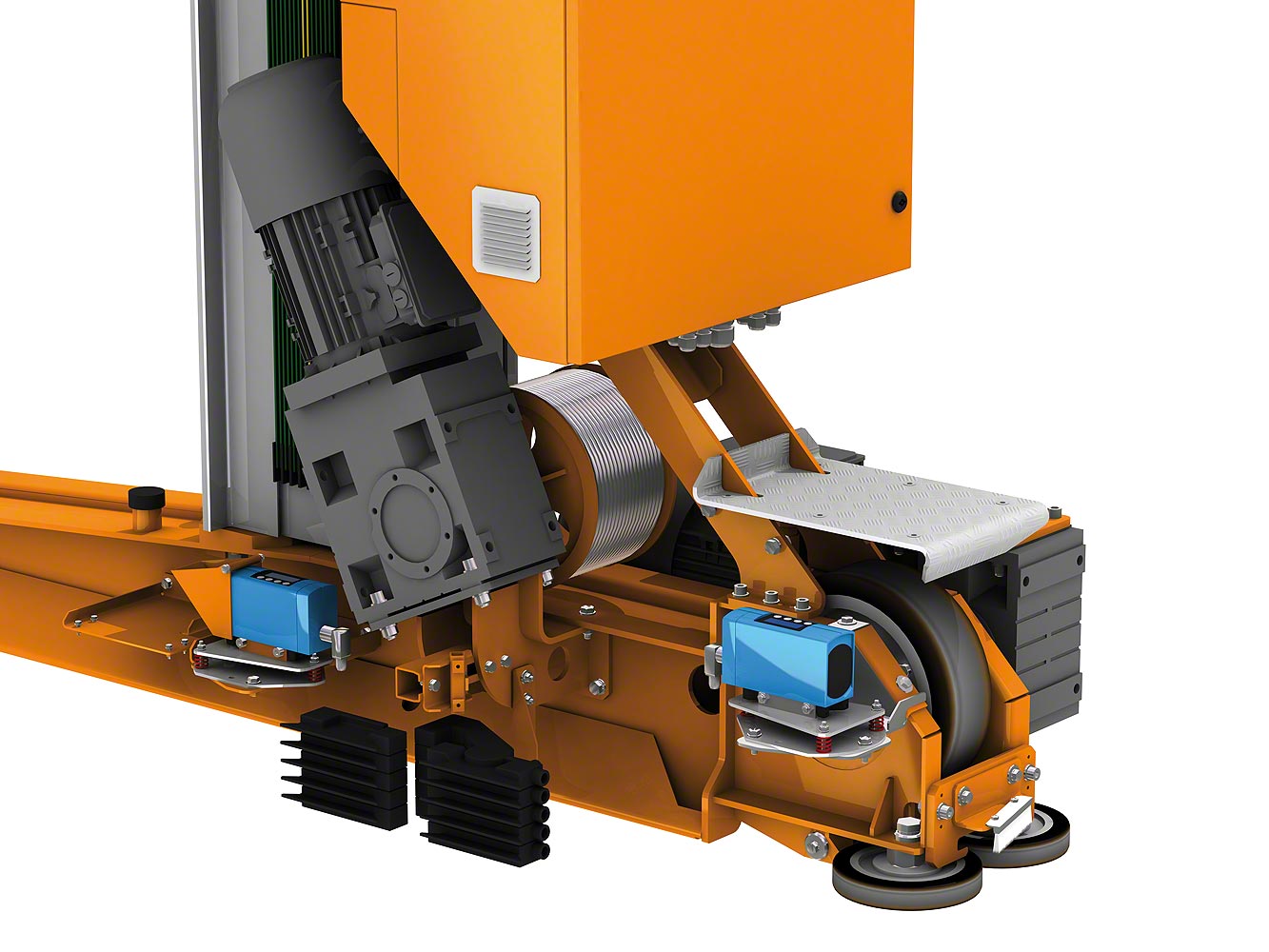 Stacker cranes for boxes