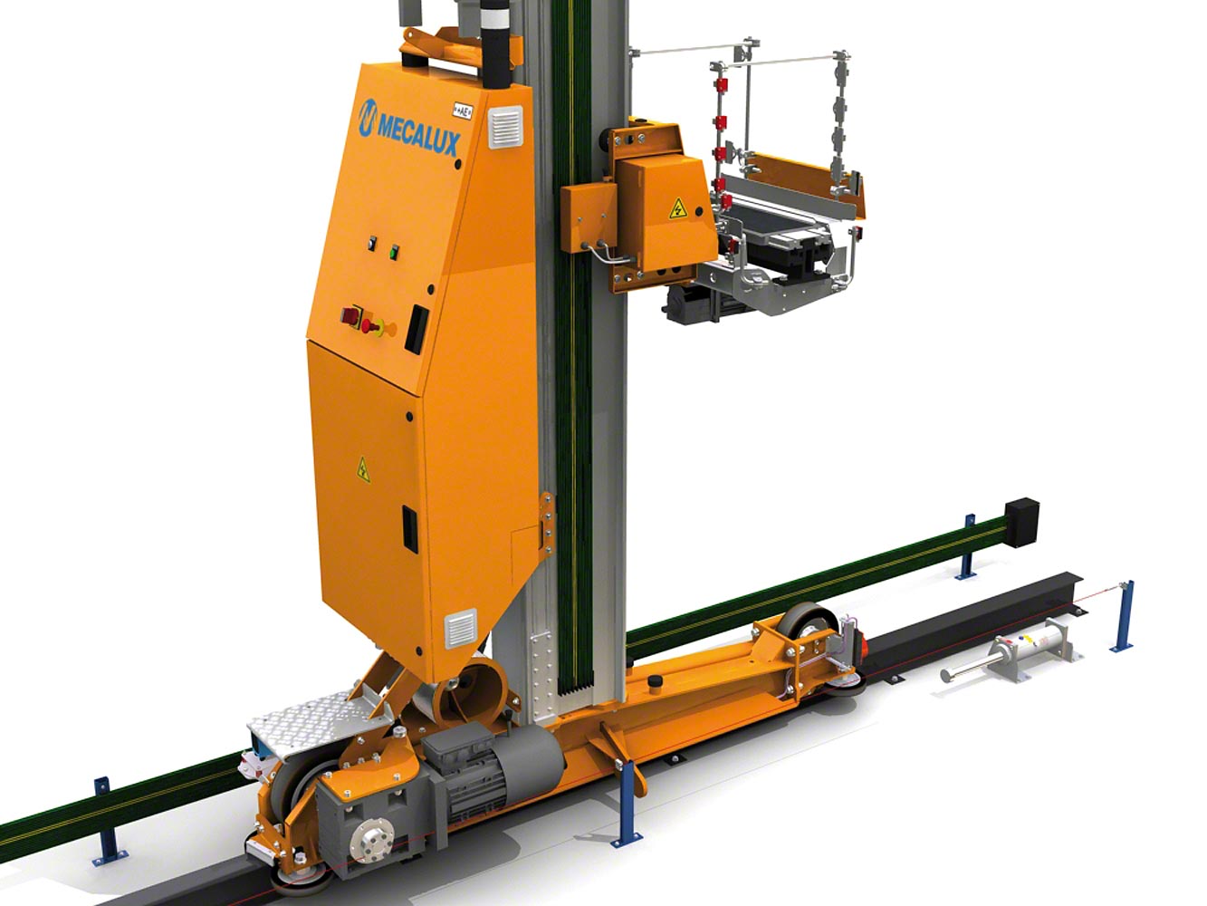 Stacker cranes for boxes