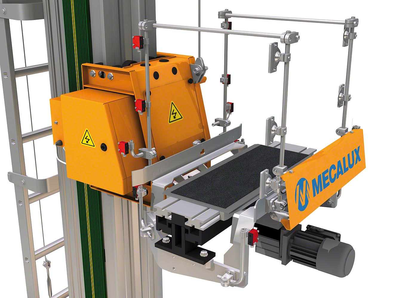 Stacker cranes for boxes