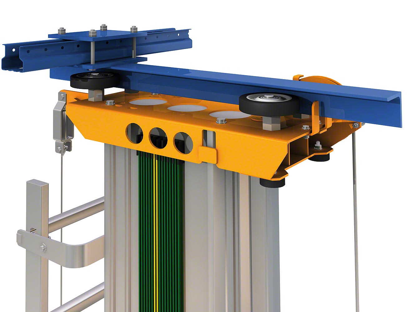 Stacker cranes for boxes