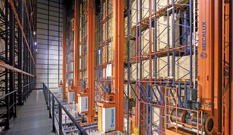 Optimal racking solution at Van de Wiele