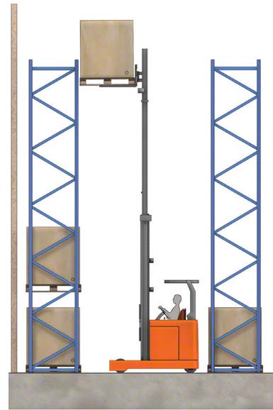 Some forklifts can raise the load above 10 m