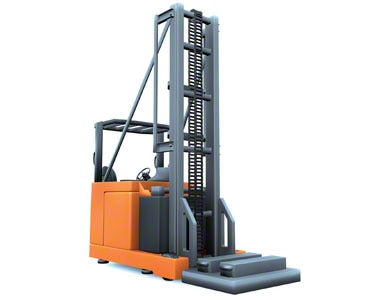 Bilateral turret truck