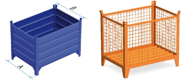 Steel containers (type 1)
