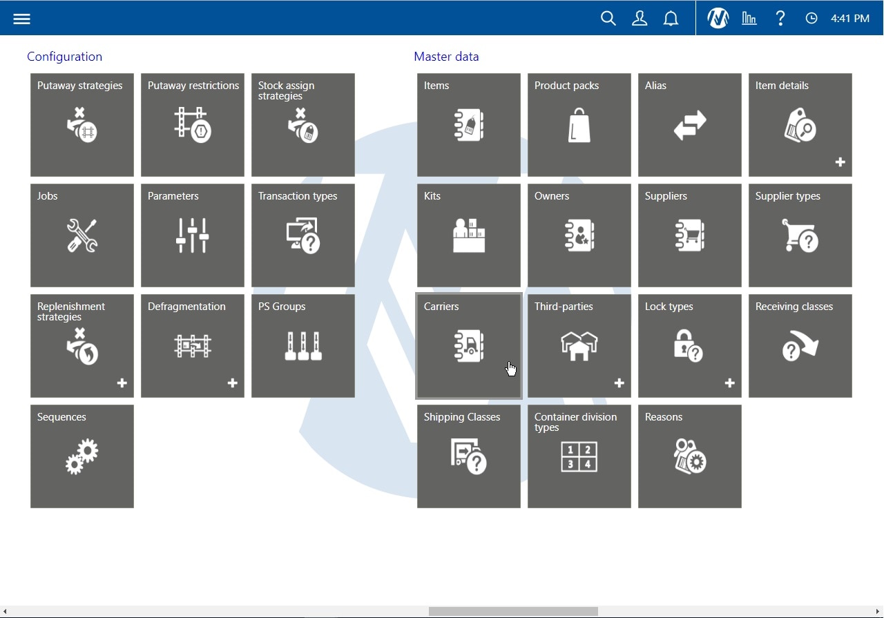 Warehouse management software from Mecalux